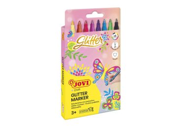 JOVI, Glitter Marker | Set of 8
